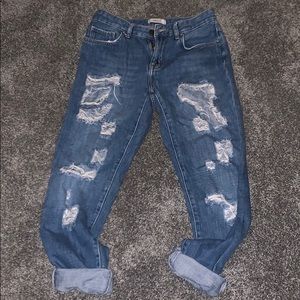 F21 Boyfriend Jeans